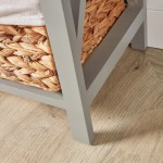 (Grey) Dartmouth double-basket drawer locker, already assembled.